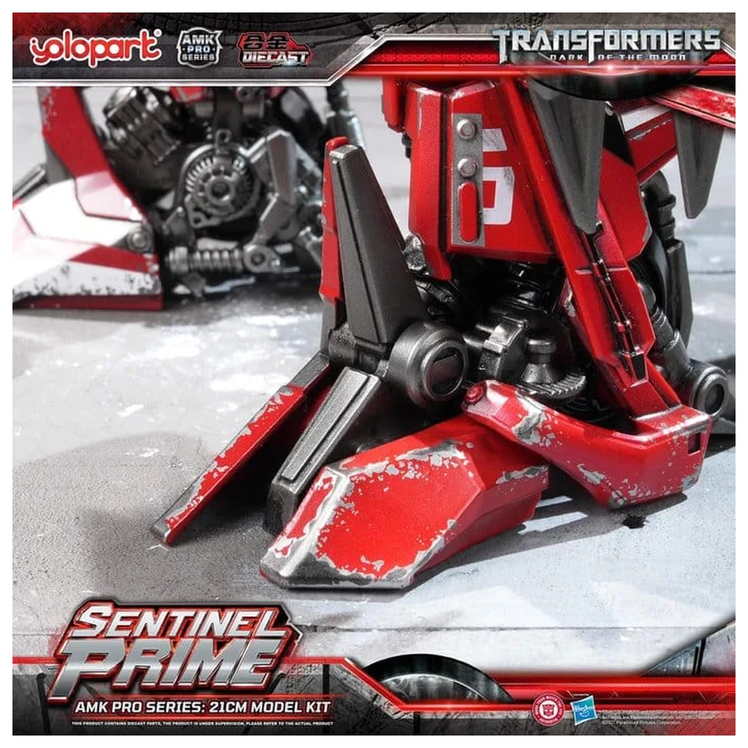 Transformers: Dark of the Moon AMK PRO Series Plastic Model Kit Sentinel Prime 21 cm product photo