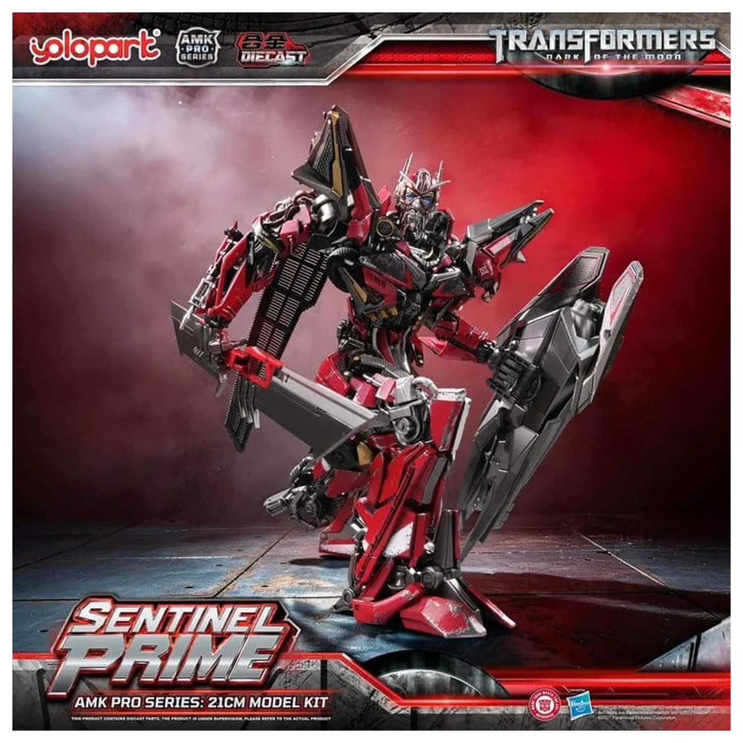 Transformers: Dark of the Moon AMK PRO Series Plastic Model Kit Sentinel Prime 21 cm product photo