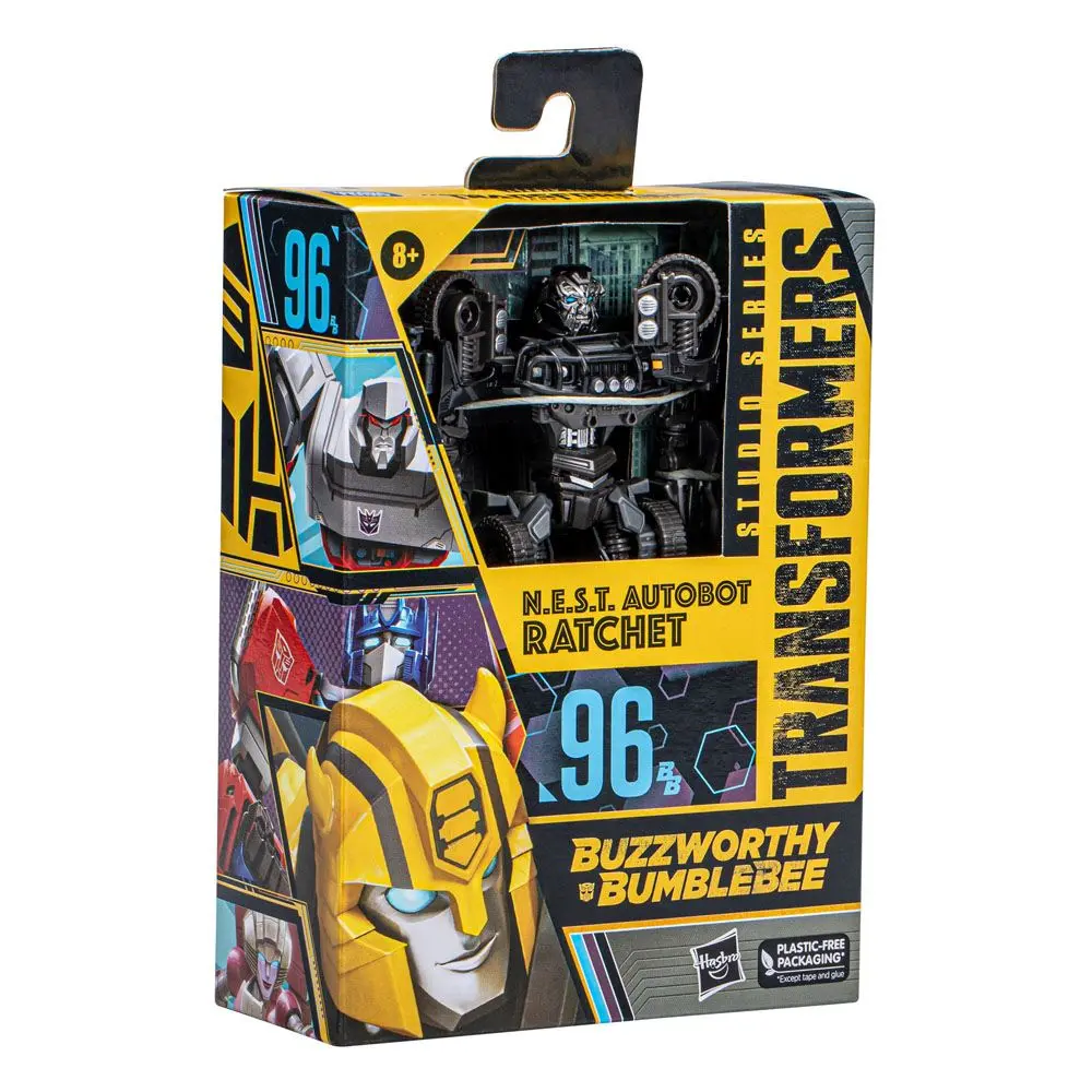 Transformers: Dark of the Moon Buzzworthy Bumblebee Studio Series Action Figure N.E.S.T. Autobot Ratchet 11 cm product photo