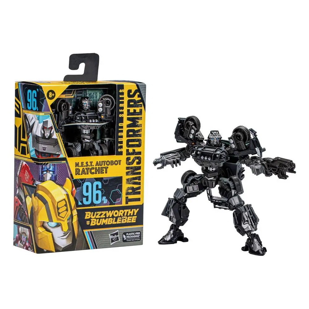 Transformers: Dark of the Moon Buzzworthy Bumblebee Studio Series Action Figure N.E.S.T. Autobot Ratchet 11 cm product photo