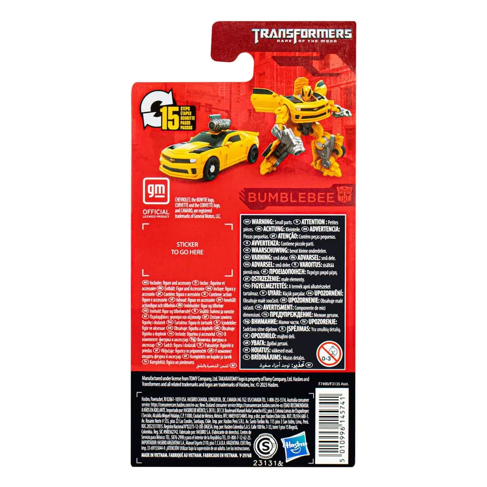 Transformers: Dark of the Moon Generations Studio Series Core Class Action Figure Bumblebee 9 cm product photo