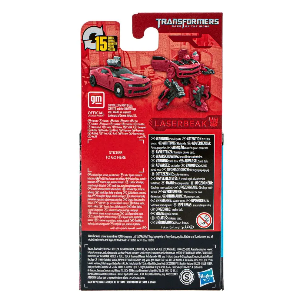 Transformers: Dark of the Moon Generations Studio Series Core Class Action Figure Laserbeak 9 cm product photo