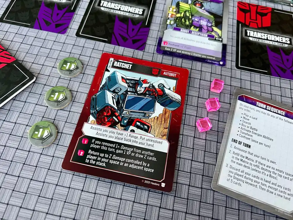 Transformers card game Deck-Building *Englische Version* product photo