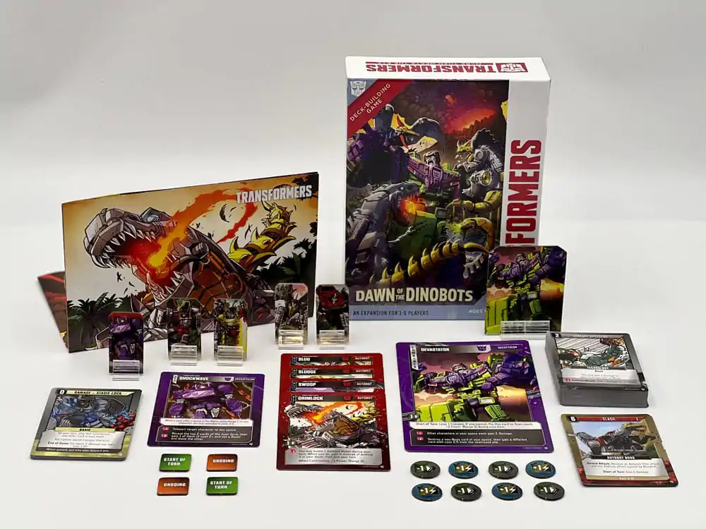 Transformers card game Deck-Building Dawn of the Dinobots Expansion *Englische Version* product photo