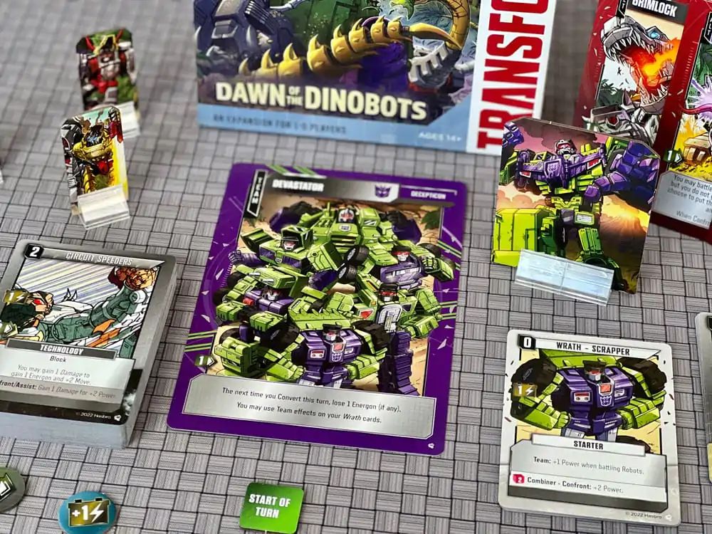 Transformers card game Deck-Building Dawn of the Dinobots Expansion *Englische Version* product photo