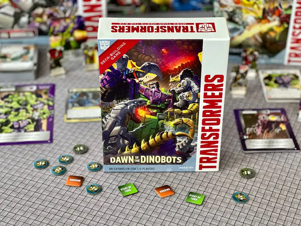 Transformers card game Deck-Building Dawn of the Dinobots Expansion *Englische Version* product photo