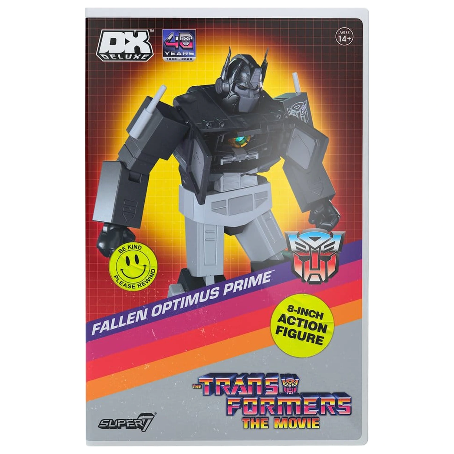 Transformers Deluxe Action Figure Wave 02 Dead Optimus Prime (VHS, The Movie) product photo