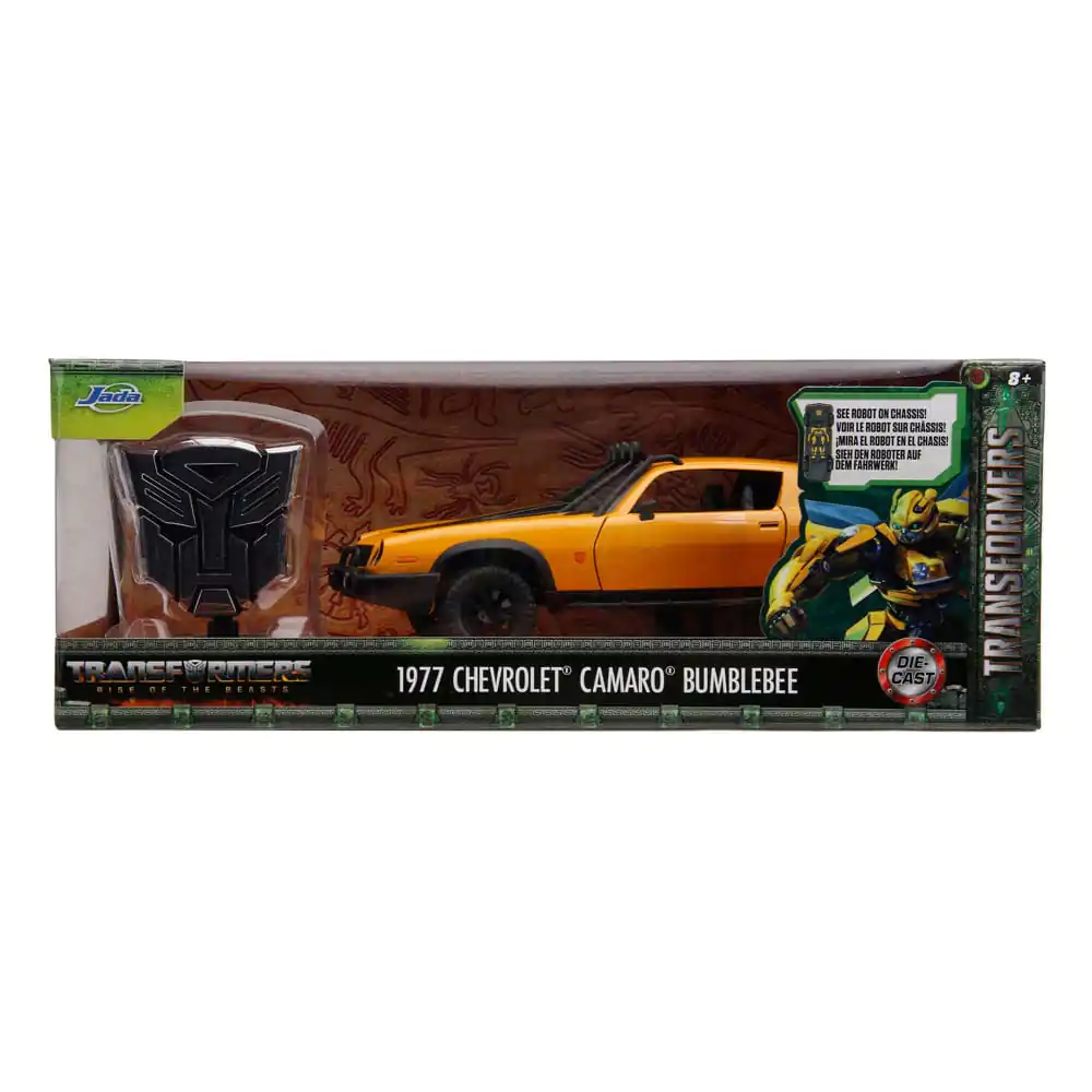 Transformers Diecast Model 1/24 1977 Chevy Camaro T7 Bumblebee termékfotó