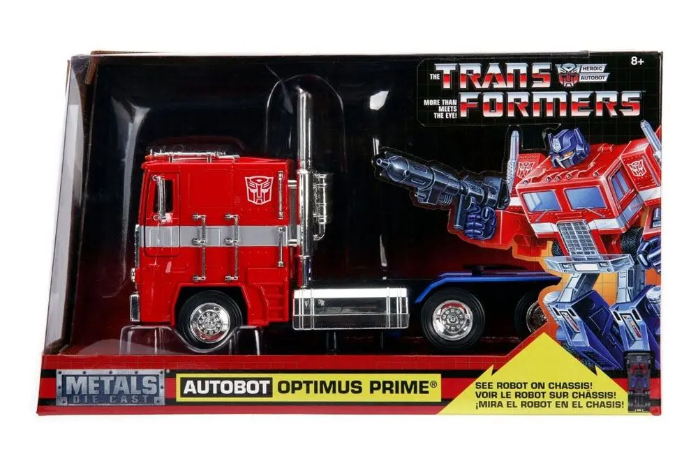 Transformers Diecast Model 1/24 G1 Optimus Prime product photo