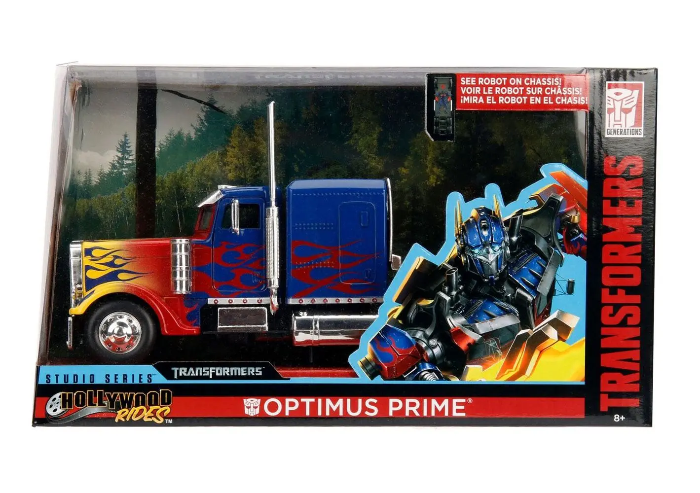 Transformers Diecast Model 1/24 T1 Optimus Prime product photo