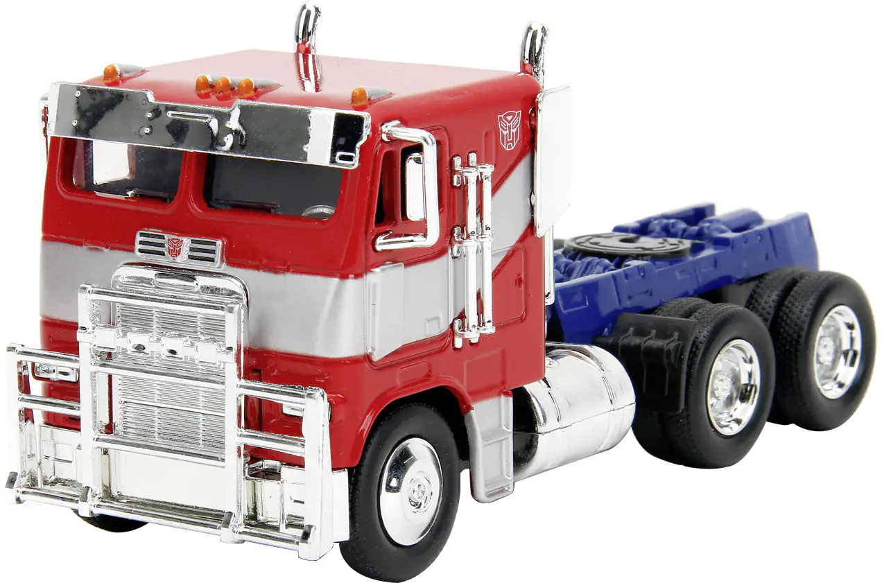 Transformers Diecast Model 1/32 T7 Optimus Prime Truck product photo