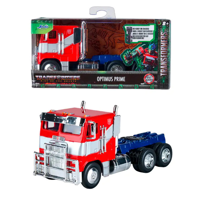 Transformers Diecast Model 1/32 T7 Optimus Prime Truck product photo