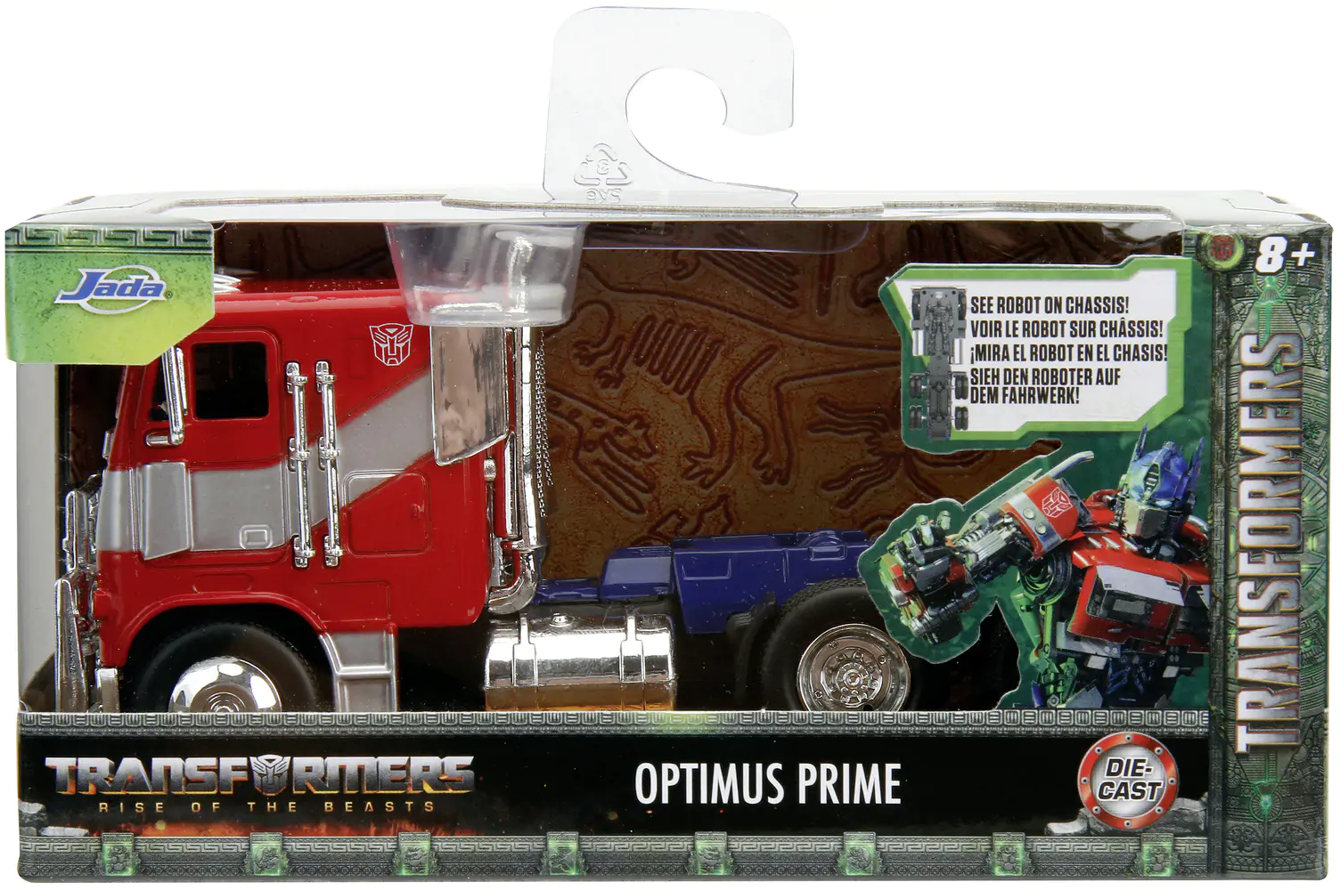 Transformers Diecast Model 1/32 T7 Optimus Prime Truck product photo