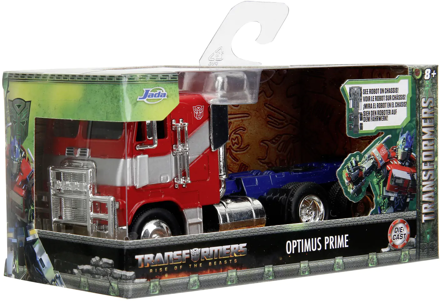 Transformers Diecast Model 1/32 T7 Optimus Prime Truck product photo