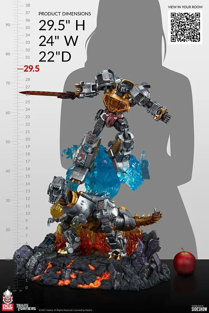 Transformers Diorama Grimlock (Supreme Edition) 76 cm product photo