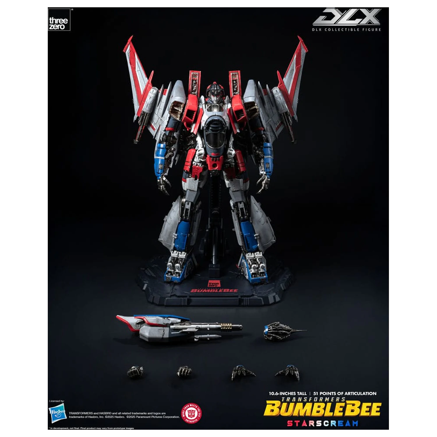 Transformers DLX Action Figure Starscream Bumblebee 27 cm   product photo