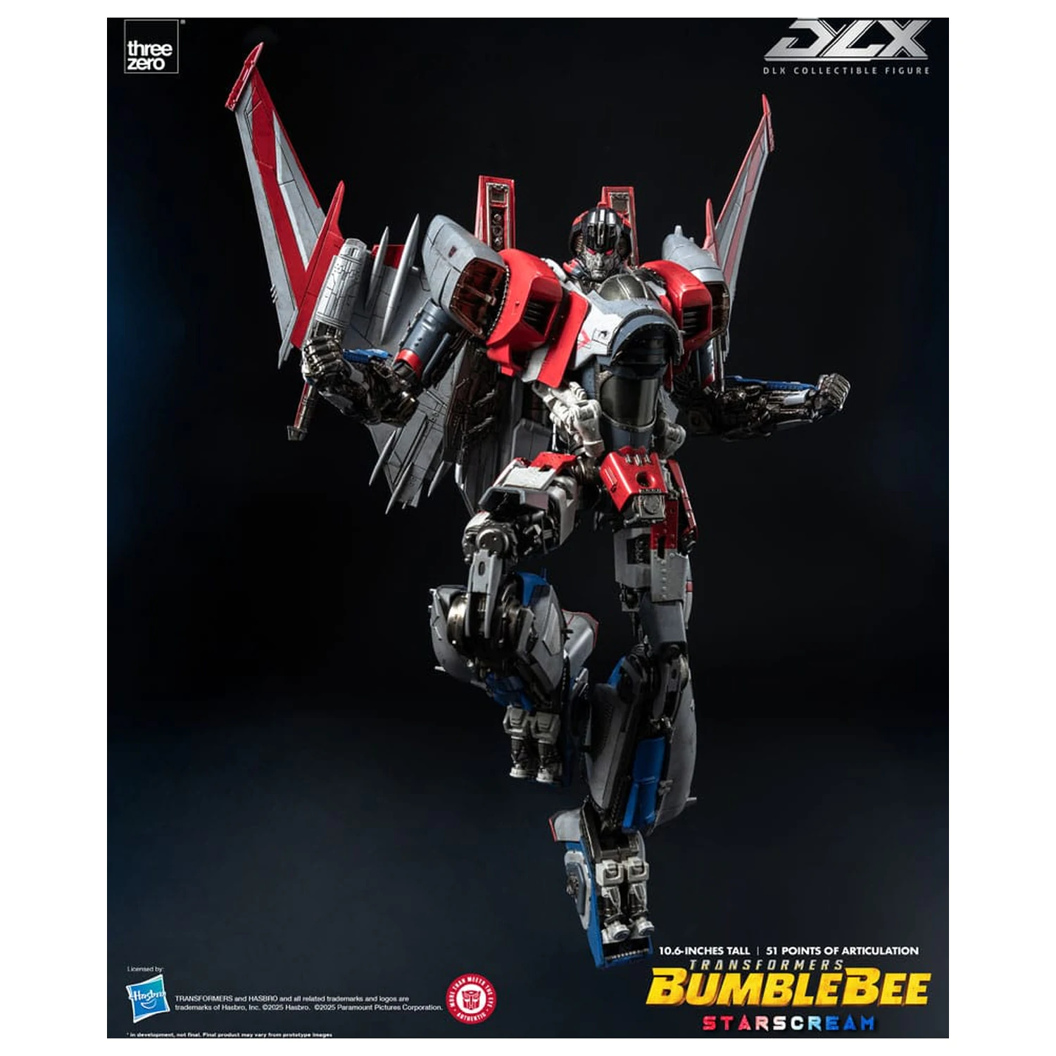 Transformers DLX Action Figure Starscream Bumblebee 27 cm   product photo