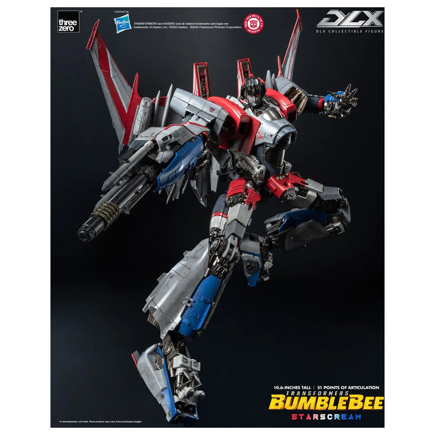 Transformers DLX Action Figure Starscream Bumblebee 27 cm   product photo