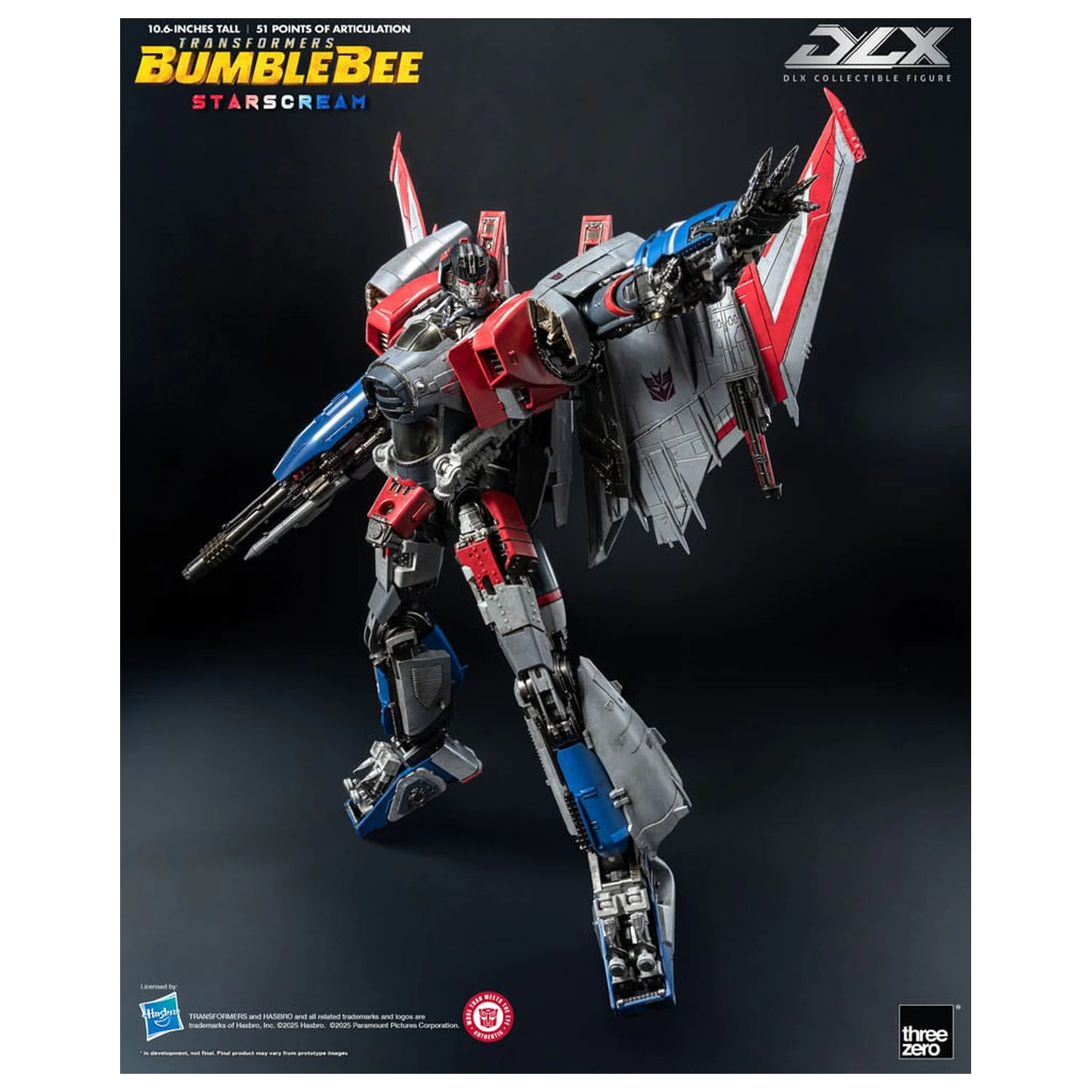 Transformers DLX Action Figure Starscream Bumblebee 27 cm   product photo