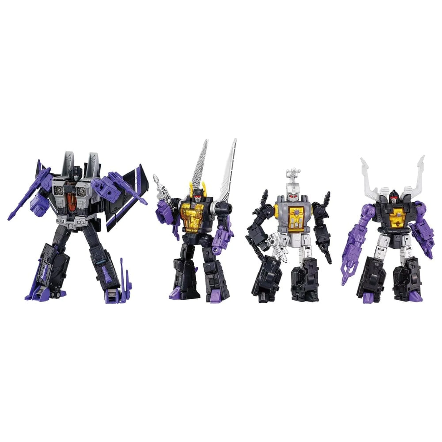Transformers Dramatic Capture Series Action Figure 4-Pack Decepticons Part 2 product photo