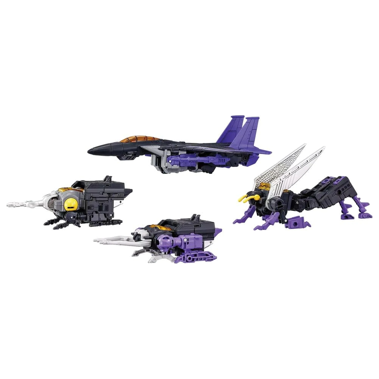 Transformers Dramatic Capture Series Action Figure 4-Pack Decepticons Part 2 product photo