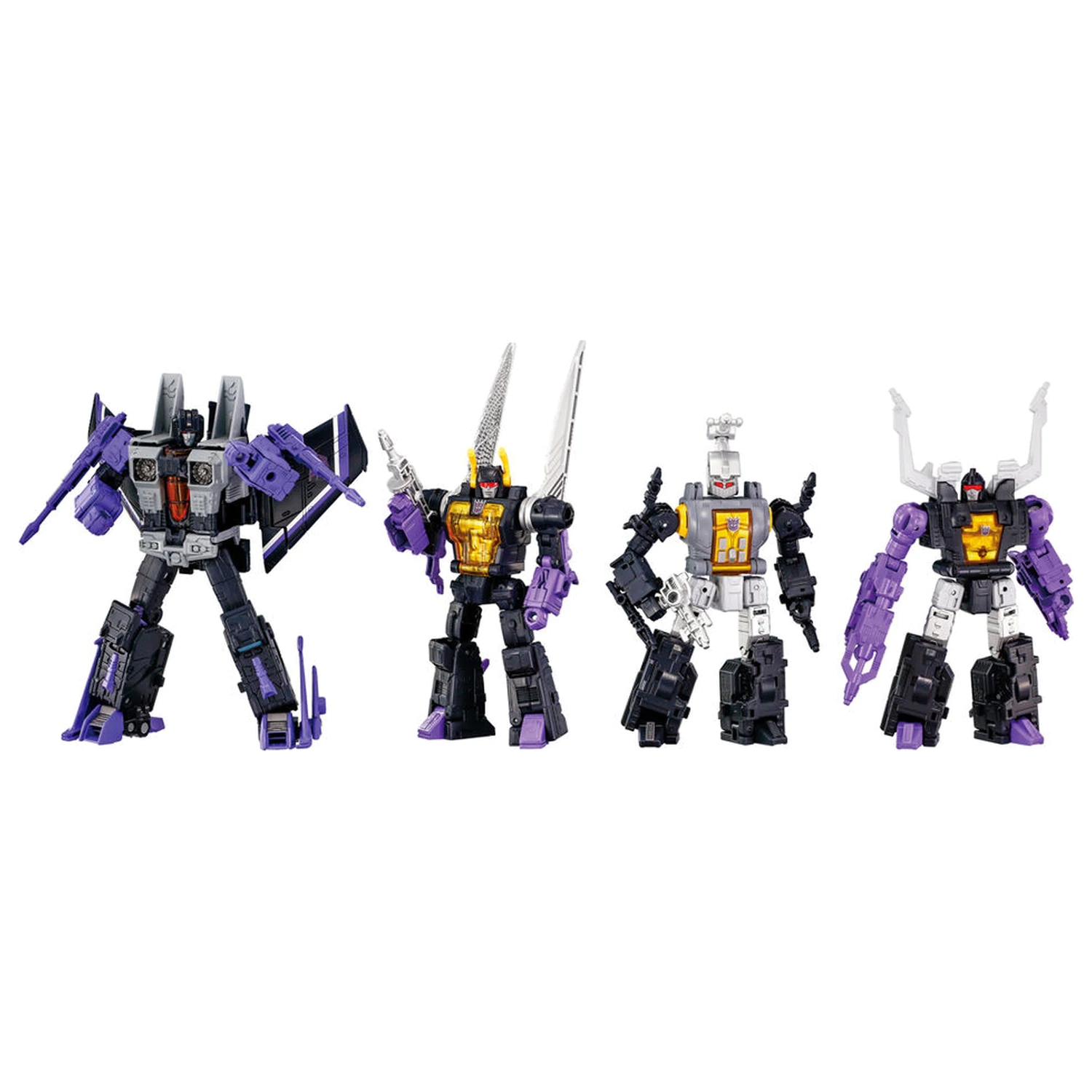 Transformers Dramatic Capture Series Decepticons Part 2 figure product photo