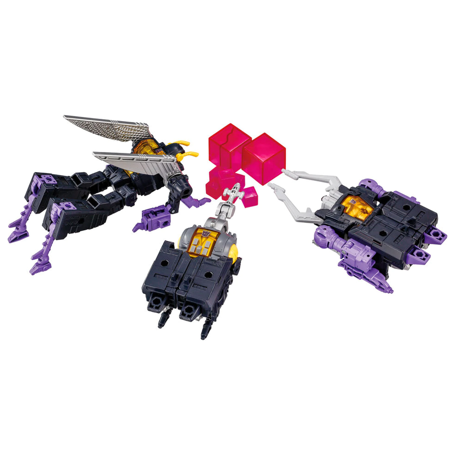 Transformers Dramatic Capture Series Decepticons Part 2 figure product photo