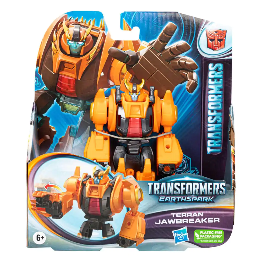 Transformers EarthSpark Warrior Class Action Figure Terran Jawbreaker 13 cm product photo