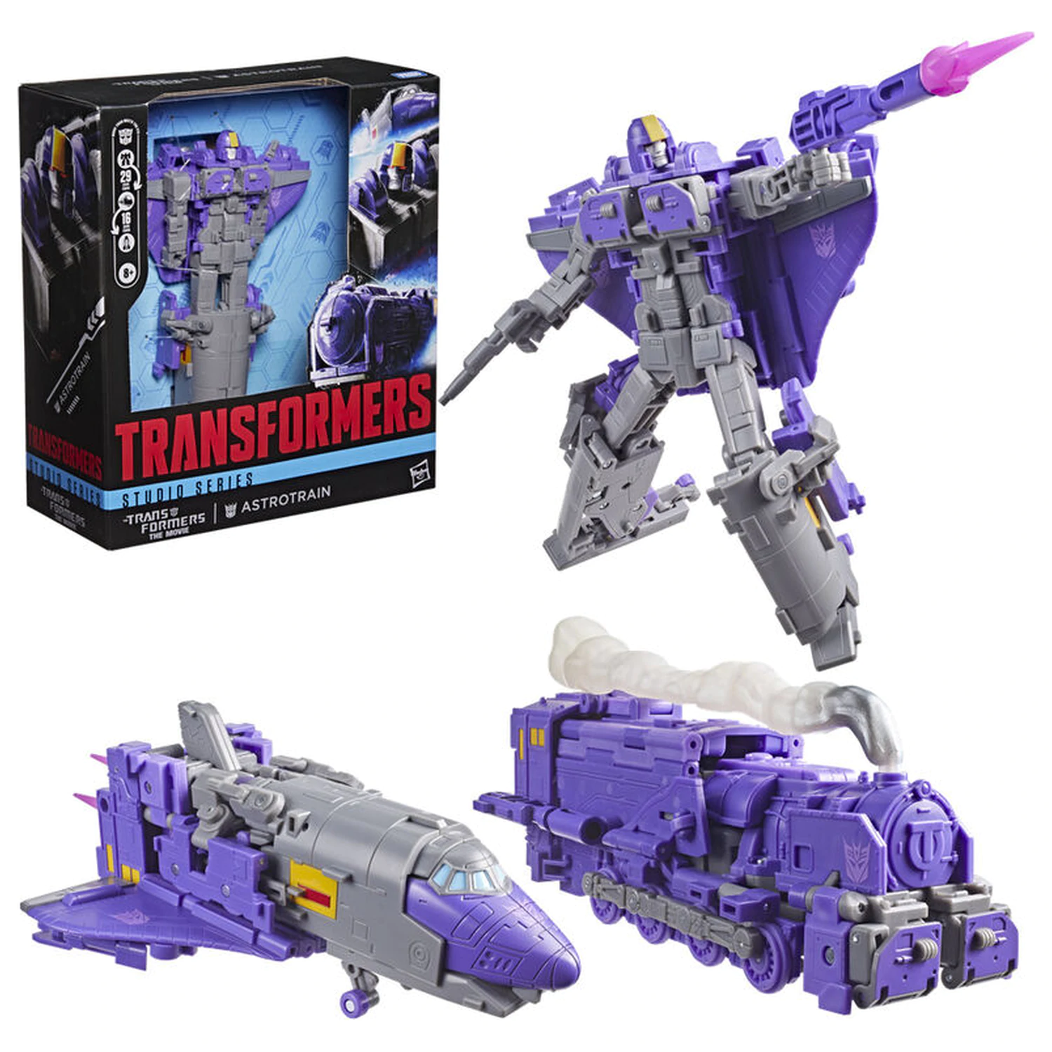 Transformers Astrotrain figure 17cm product photo