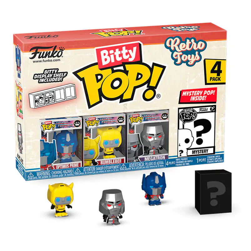 Transformers Bitty Funko POP! Vinyl Figure 4-Pack 2,5 cm product photo