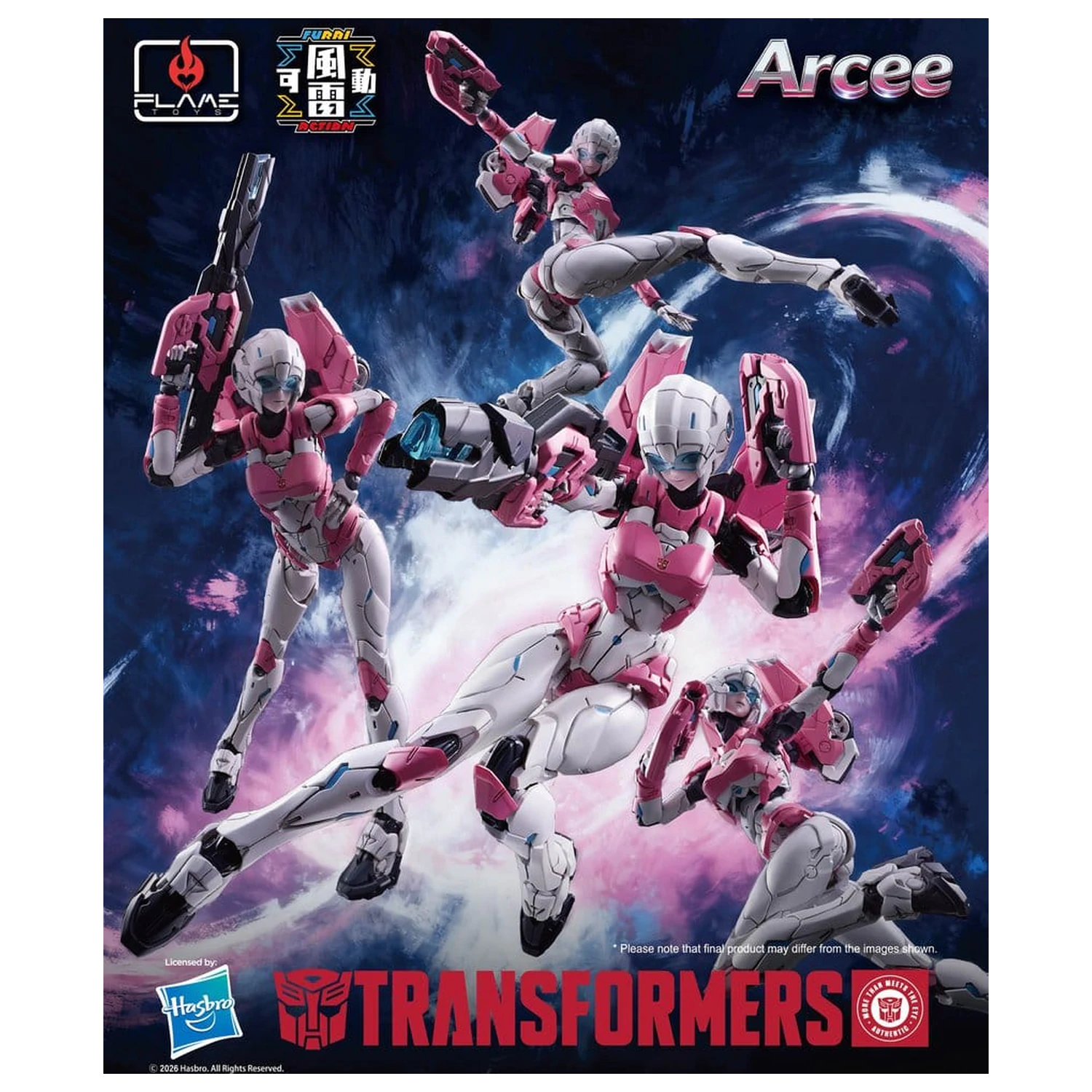 Transformers Furai Action Action Figure Arcee 16 cm   product photo