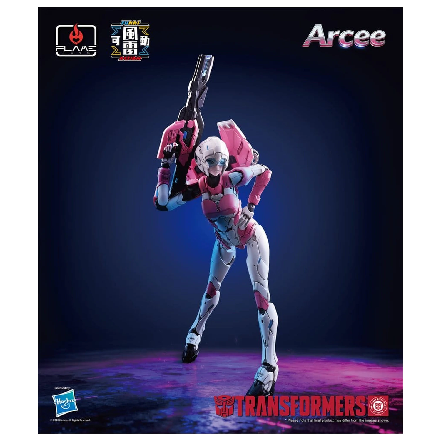 Transformers Furai Action Action Figure Arcee 16 cm   product photo