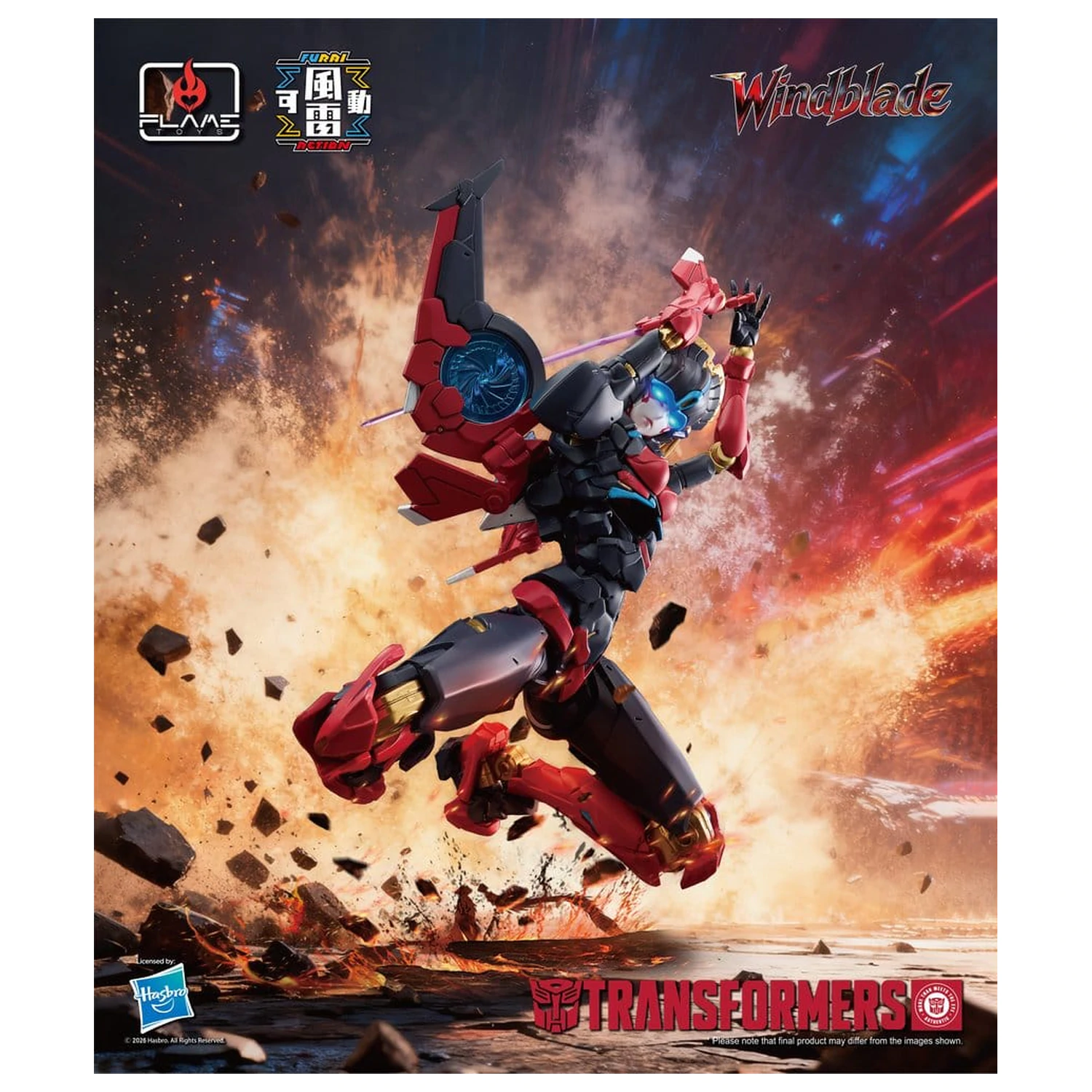 Transformers Furai Action Action Figure Windblade 16 cm    product photo