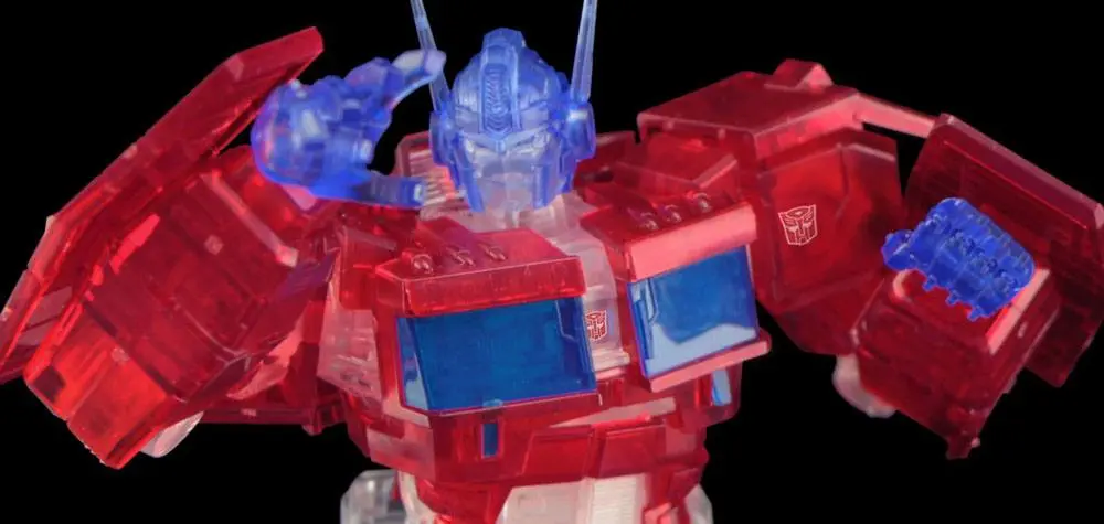 Transformers Furai Model Plastic Model Kit Optimus Prime IDW (Clear Ver.) 16 cm product photo