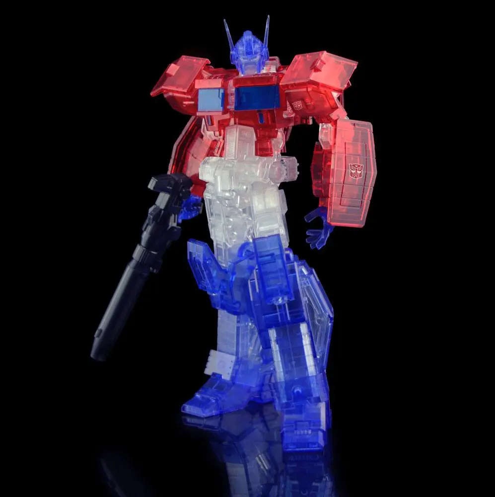 Transformers Furai Model Plastic Model Kit Optimus Prime IDW (Clear Ver.) 16 cm product photo