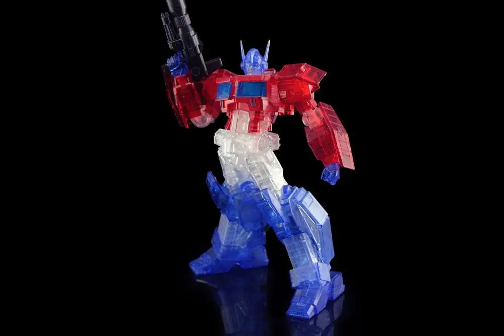 Transformers Furai Model Plastic Model Kit Optimus Prime IDW (Clear Ver.) 16 cm product photo