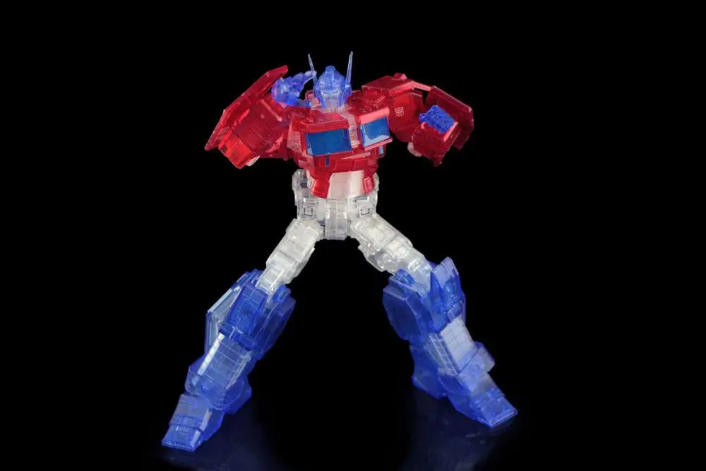 Transformers Furai Model Plastic Model Kit Optimus Prime IDW (Clear Ver.) 16 cm product photo