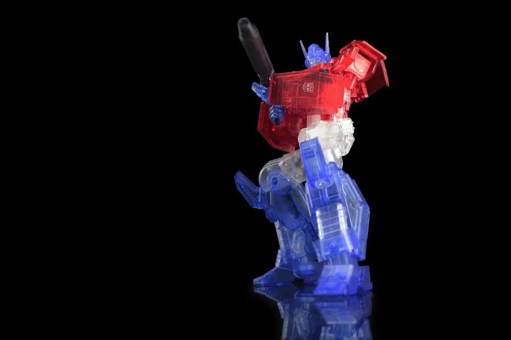 Transformers Furai Model Plastic Model Kit Optimus Prime IDW (Clear Ver.) 16 cm product photo
