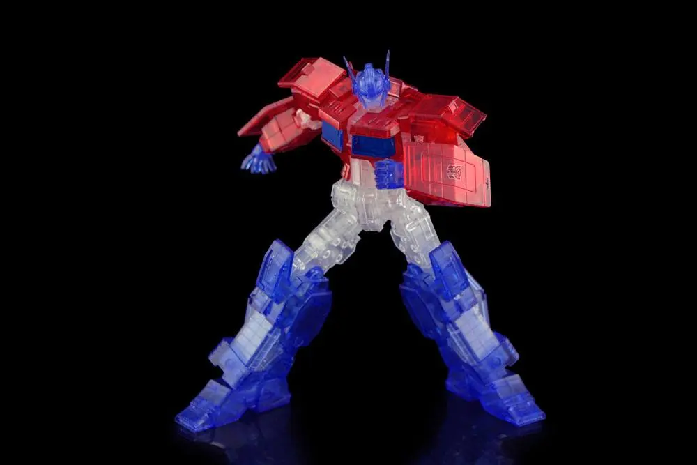 Transformers Furai Model Plastic Model Kit Optimus Prime IDW (Clear Ver.) 16 cm product photo