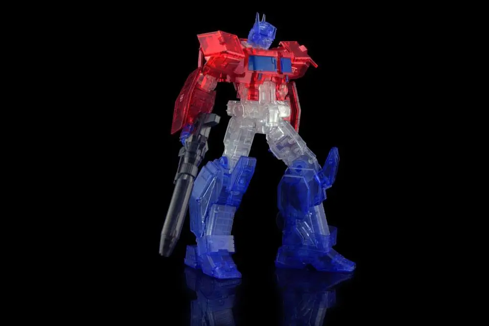 Transformers Furai Model Plastic Model Kit Optimus Prime IDW (Clear Ver.) 16 cm product photo