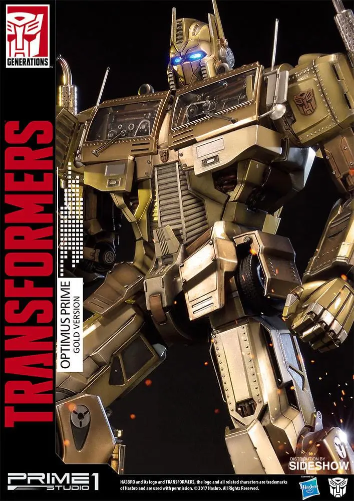 Transformers Generation 1 Statue Optimus Prime Gold Version 61 cm product photo