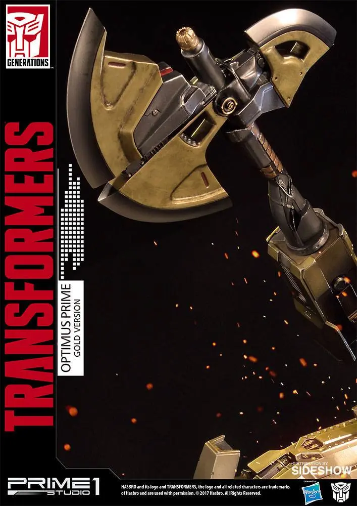 Transformers Generation 1 Statue Optimus Prime Gold Version 61 cm product photo