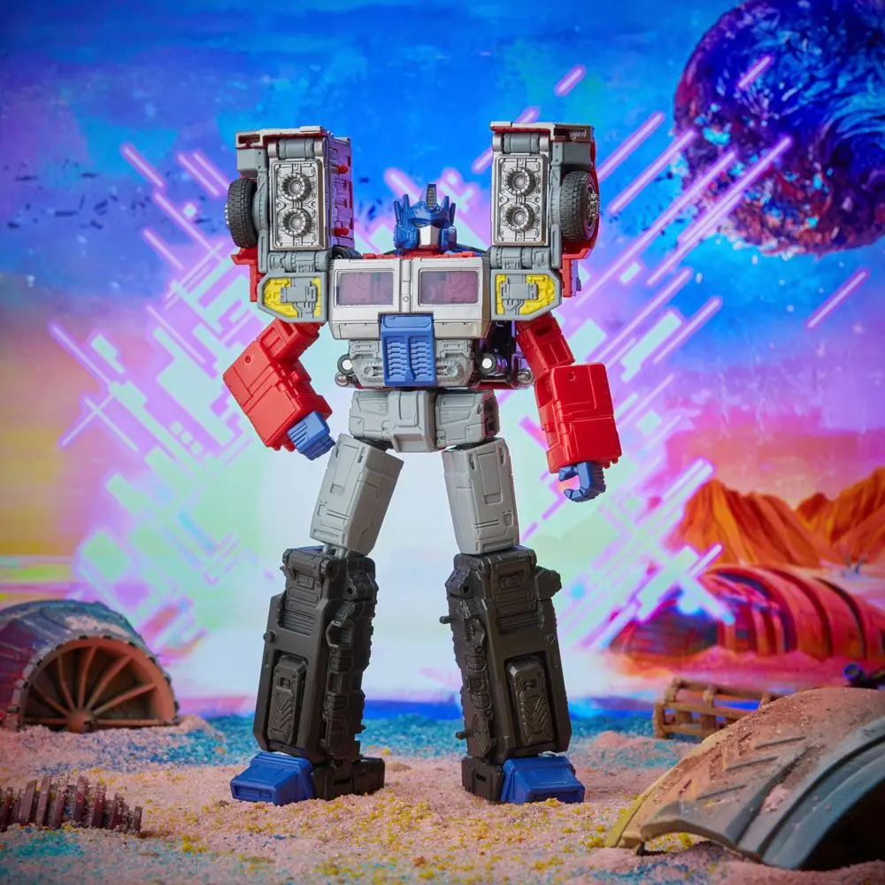 Transformers: Generation 2 Generations Legacy Voyager Action Figure 2022 Laser Optimus Prime 18 cm product photo
