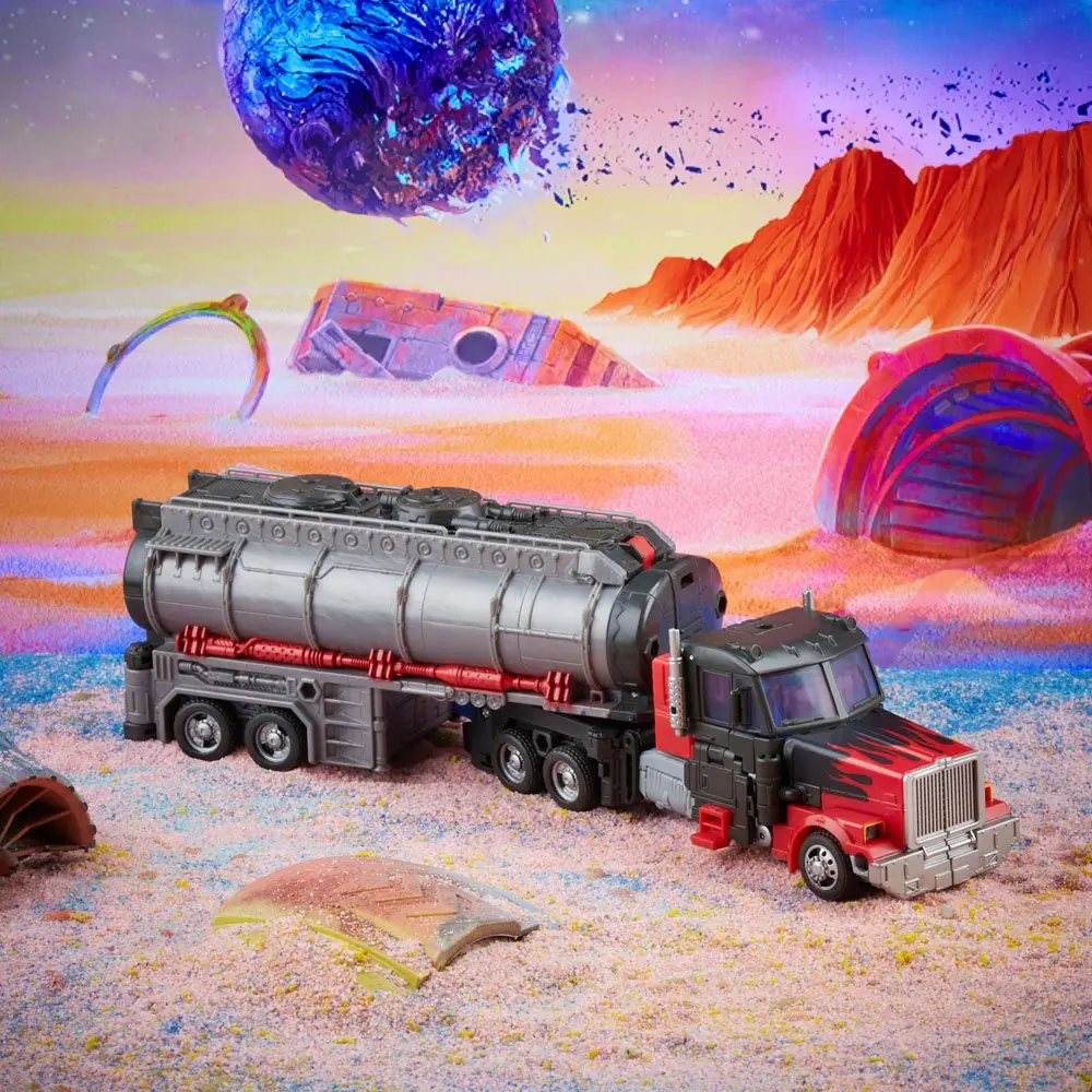 Transformers: Generation 2 Generations Legacy Voyager Action Figure 2022 Laser Optimus Prime 18 cm product photo