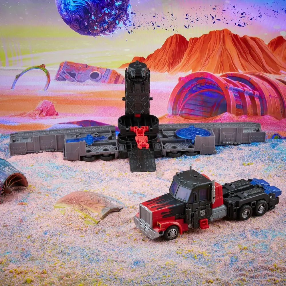 Transformers: Generation 2 Generations Legacy Voyager Action Figure 2022 Laser Optimus Prime 18 cm product photo