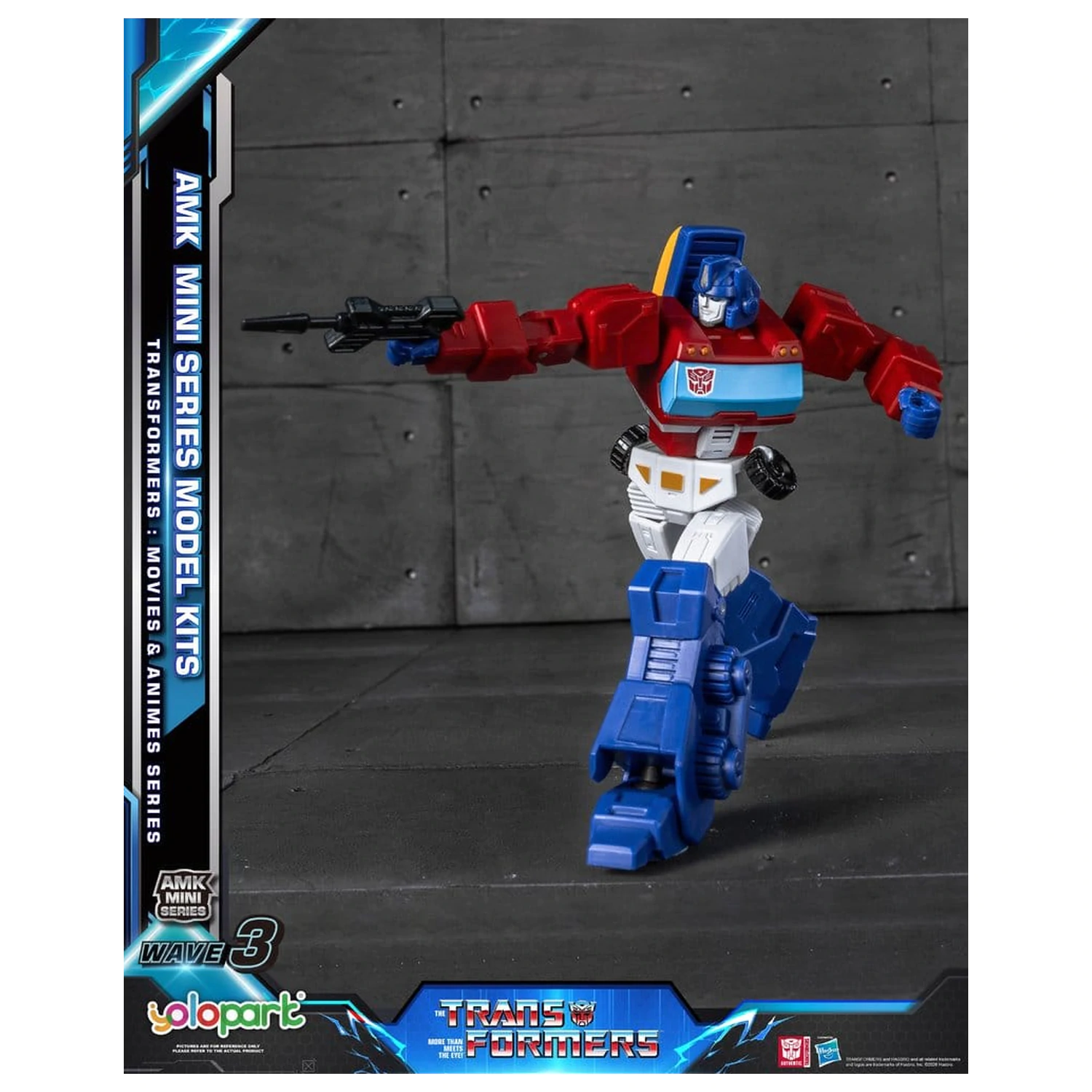 Transformers Generation One AMK Mini Series Plastic Model Kit Wave 3 Orion Pax IDW 11 cm         product photo