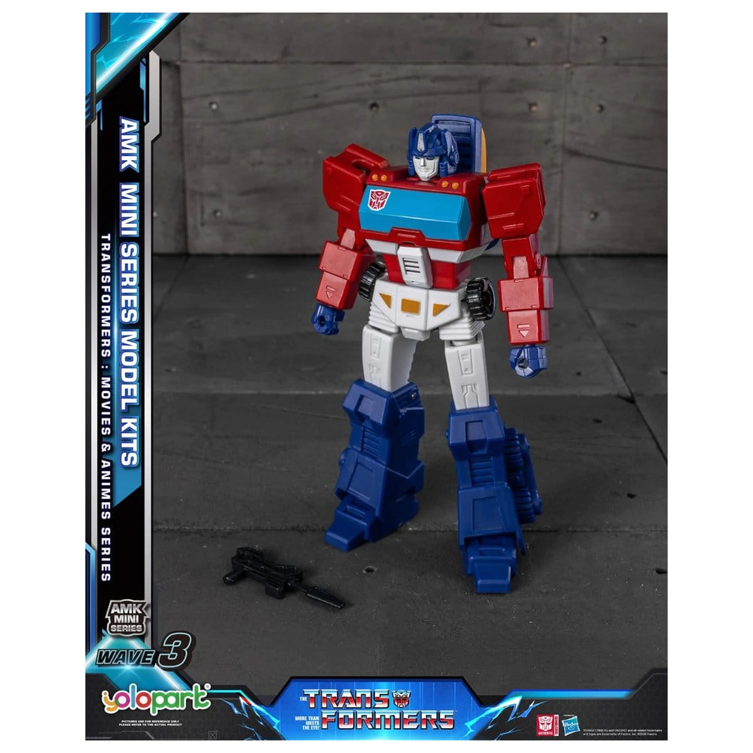 Transformers Generation One AMK Mini Series Plastic Model Kit Wave 3 Orion Pax IDW 11 cm         product photo
