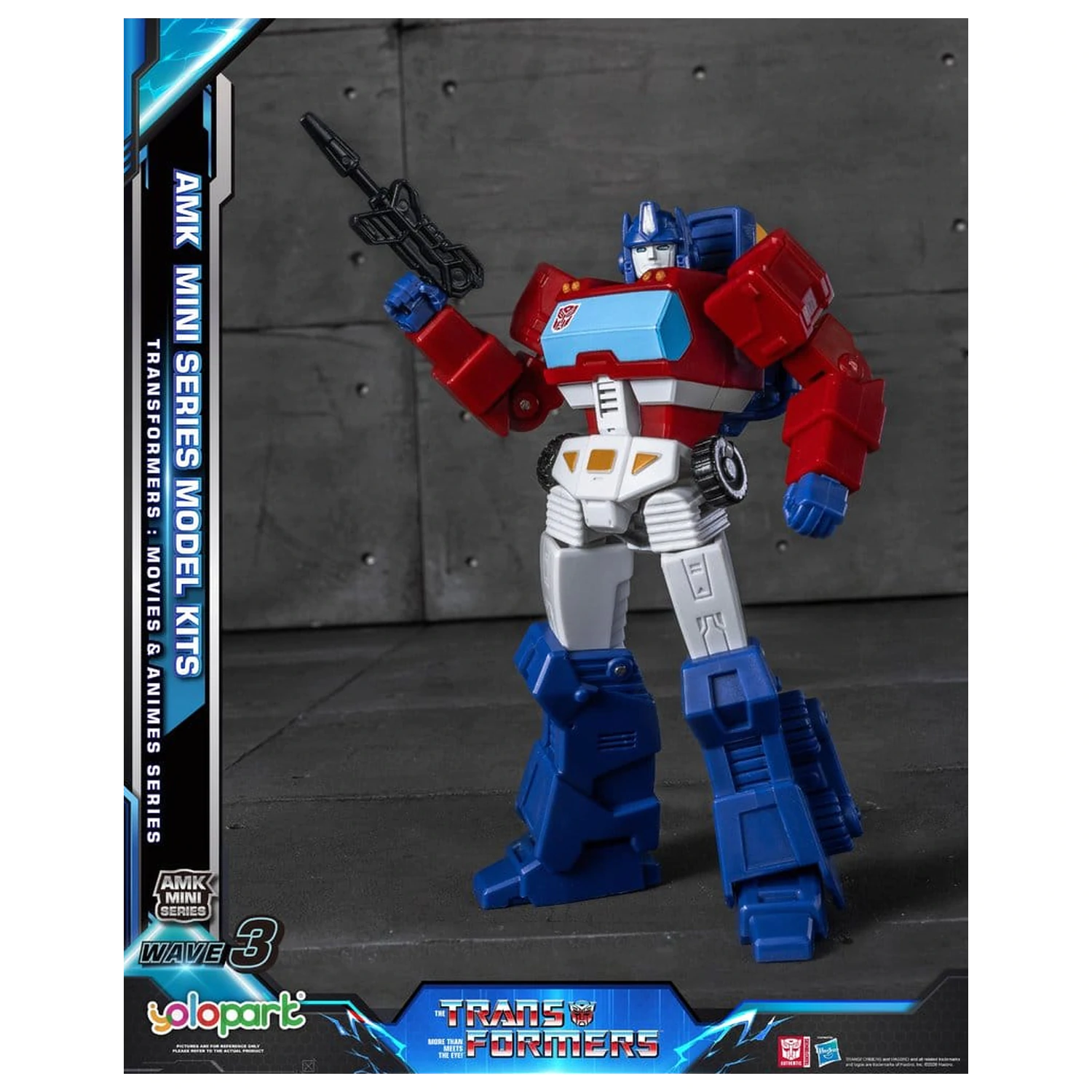 Transformers Generation One AMK Mini Series Plastic Model Kit Wave 3 Orion Pax IDW 11 cm         product photo