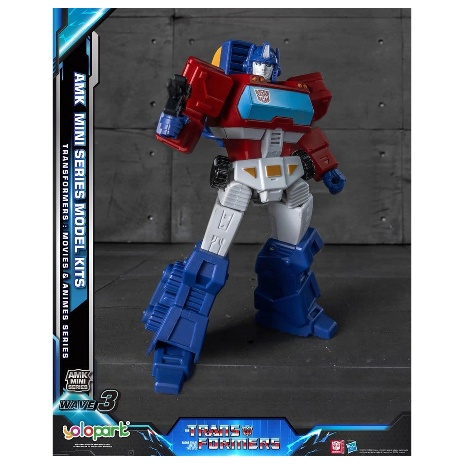 Transformers Generation One AMK Mini Series Plastic Model Kit Wave 3 Orion Pax IDW 11 cm         product photo
