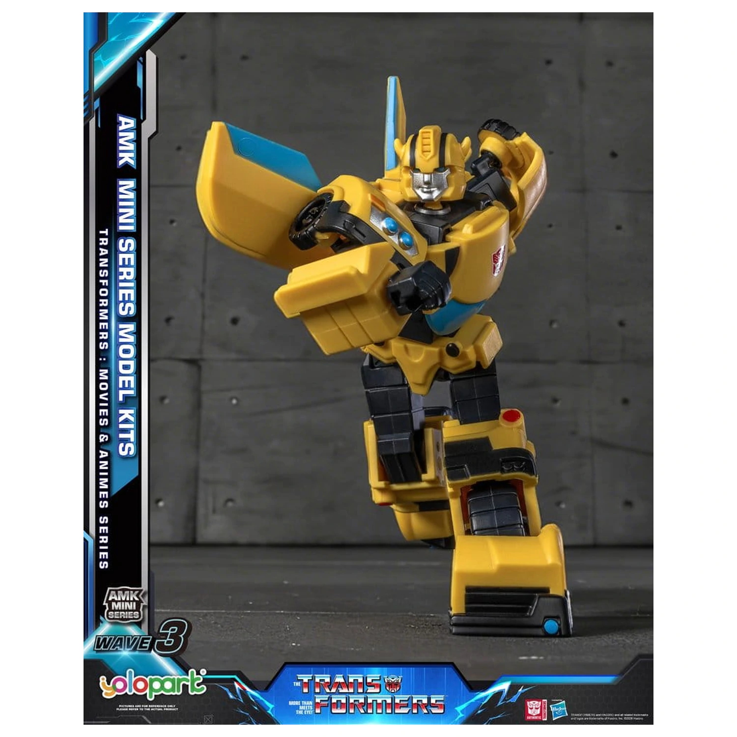 Transformers Generation One AMK Mini Series Plastic Model Kit Wave 3 Bumblebee IDW 11 cm         product photo